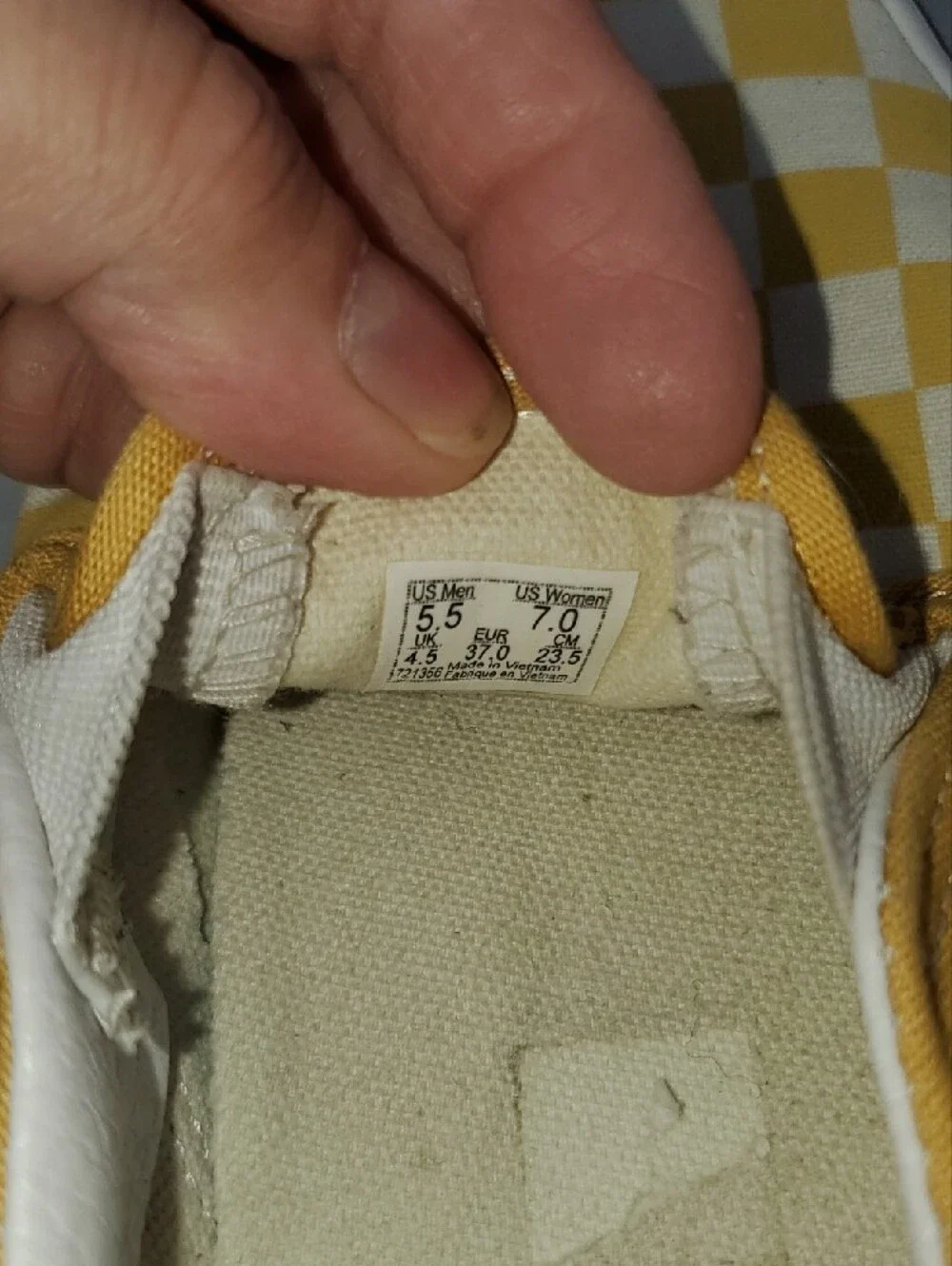 Vans classic slip